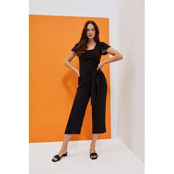 Moodo Панталони със завързване в талията Moodo Moodo | Cheren | ЖЕНИ | XS