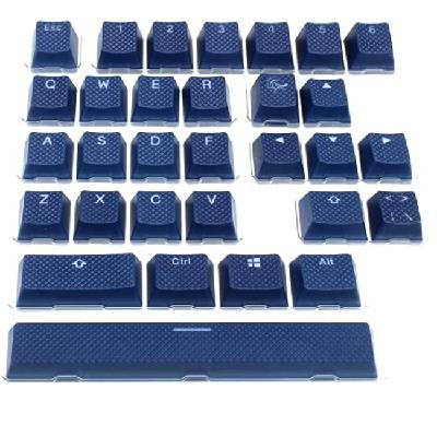 Капачки за механична клавиатура Ducky Navy 31-Keycap Set Rubber Backlit Double-Shot US Layout (DKSA31-USRDBNNO2)