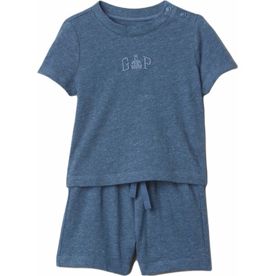 GAP Detský set LOGO tmavo modrá