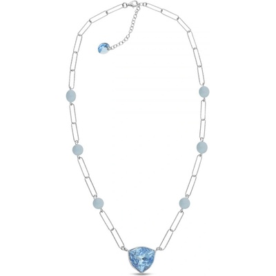 Spark Stříbrný modrý trilliant N4706AQ6AQM Aquamarine