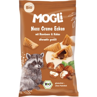 MOGLI Bio plnené lieskoorieškové taštičky 30 g