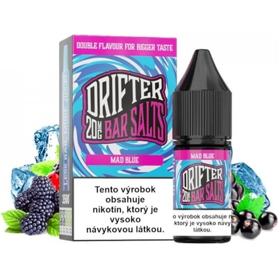 Juice Sauz Drifter Salt Mad Blue 10 ml 10 mg