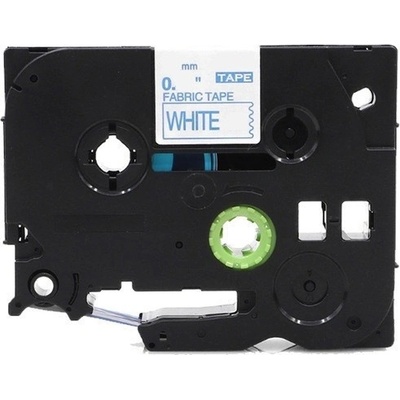 Compatible Съвместима лента с Brother TZe-FA2, 9mm x 3m, син шрифт / бял фон, желязо (TzeFa2)