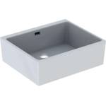 Geberit Publica - Керамична мивка, 60x50 см, бяла 361360000 (361360000) Мивка за вграждане