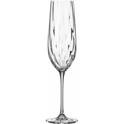 Crystal Bohemia URIA OPTIC poháre na šampanské 6 x 270 ml