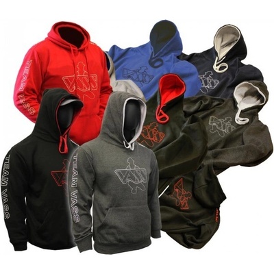 Vass rybářská mikina s kapucí modrá