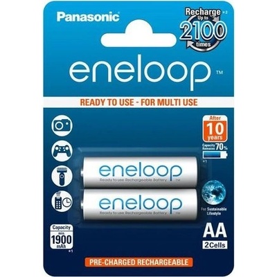 Panasonic ENELOOP 2xAA 2000mAh BK3MCDE-2BE (BK3MCDE-2BE)
