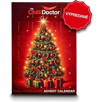 The Chilli Doctor Chilli čokoládový adventný kalendár 2024