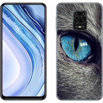 Pouzdro mmCase gelové Xiaomi Redmi Note 9 Pro - modré kočičí oko