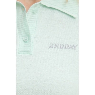 2NDDAY Тениска с яке с вълна 2NDDAY Jean (2252348408)