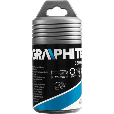 Graphite Skrutkovacie PZ2 x 25 mm 100 ks 56H624