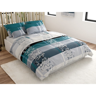 Textilomanie Obliečky z mikrovlákna LUXURY tyrkysové 70x90 140x200