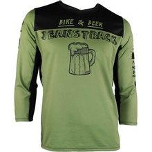 JeansTrack BB MTB s 3/4 rukávy Green