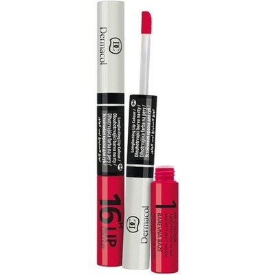 Dermacol Lip Colour 16 h 2v1 Dlouhotrvající barva na rty a lesk 36 4,8 g