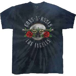 Guns N' Roses Los Angeles (Wash Collection) Dip-Dye On Black L Риза (GNRTS93MDD03)