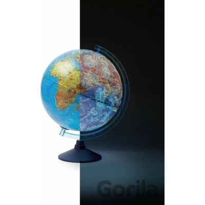 Alaysky's Alaysky's Alaysky's 25 cm RELIEF Cable - Free Globe Physical / Political with Led EN AG-2515
