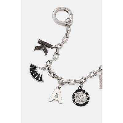 Karl Lagerfeld Ключодържател от метал без камък K/AUTOGRAPH (B3W50058)