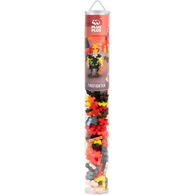Plus-Plus Plus-plus Firefighter 100pc Tube (4294)