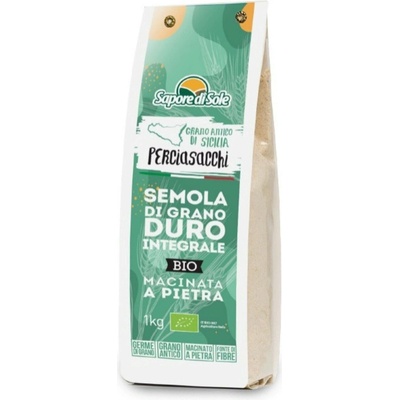 Sapore di Sole Bio Perciasacchi celozrnná krupice z tvrdé pšenice 1000 g