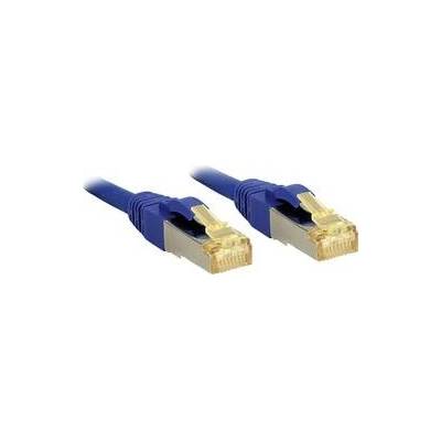 Lindy 47281 RJ45, CAT 6a (surový CAT 7), S/FTP, 5m, modrý
