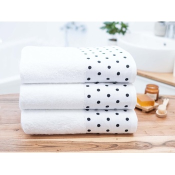 MKLozkoviny bambusový uterák Sofia 50 x 100 cm biela