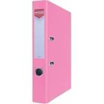 Office Products Binder OFFICER with PP Rail A4 5, 5cm Rose Office Products