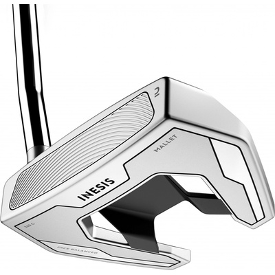 INESIS Mallet Face Balanced putter pre ľavákov, prispôsobený rovnému patovaniu 34