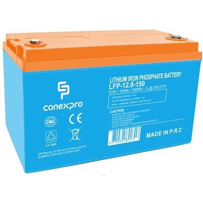 Conexpro LiFePO4 12,8V 150Ah M8 IP65