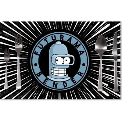 Sablio Prostírání Futurama Bender Vesmír 40x30cm