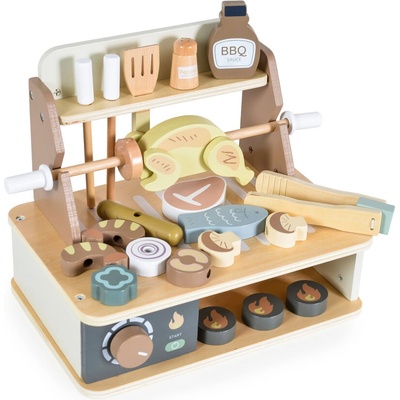 Moni Toys Дървено барбекю 24070