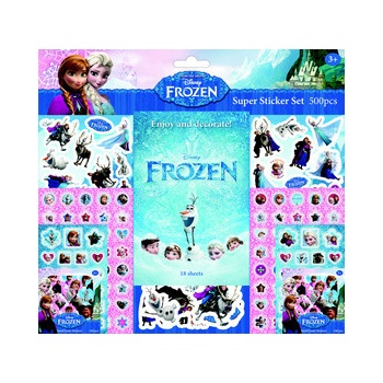 sada samolepková 500ks FROZENLedové království