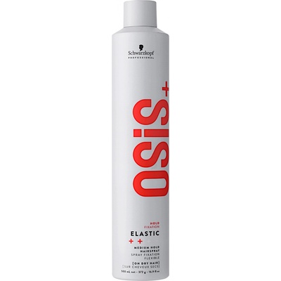 Schwarzkopf Osis+ Elastic Medium Hold Hairspray Rychleschnoucí lak na vlasy se středně silnou fixací 500 ml