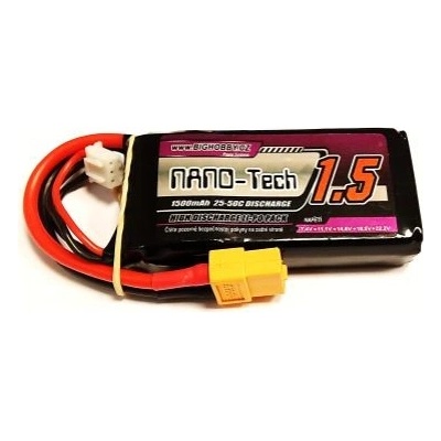 Bighobby Li-pol baterie 1500mAh 3S 25C 50C -NANO Tech