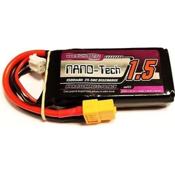 Bighobby Li-pol baterie 1500mAh 3S 25C 50C -NANO Tech