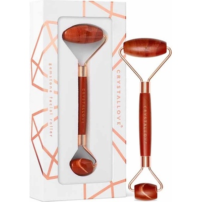 Crystallove Red Jasper Roller masážny valček na tvár