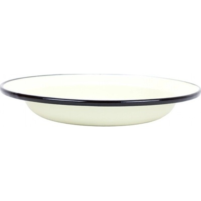 VEF Smaltovaný tanier 24,5 cm – 0,8 l krémový - 00000-0000208K