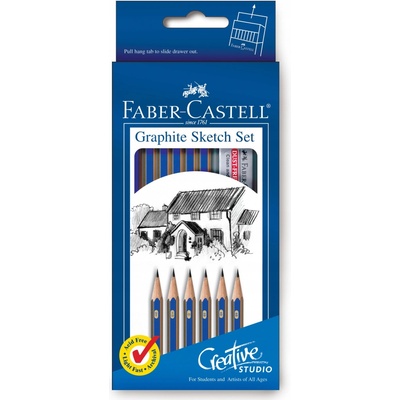 Faber-Castell grafitový set na skicování 8 ks – Zboží Dáma