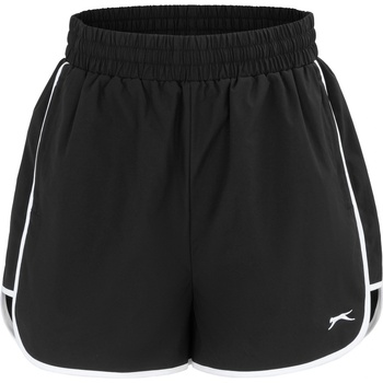 Slazenger Анцуг Slazenger Women's Slaz Piping Tracksuit Shorts - Black/White