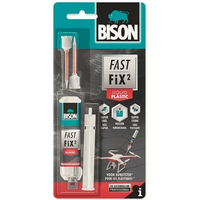 Bison Vteřinové lepidlo FAST FIX PLASTIC 10 g
