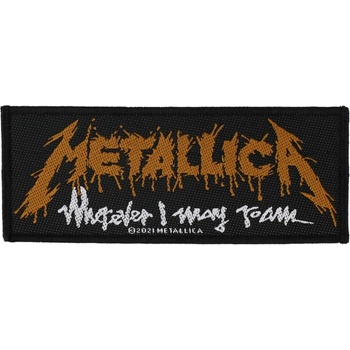 RAZAMATAZ апликация metallica - wherever i may roam logo - razamataz - sp3192