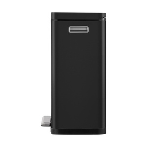 EKO-Europe EKO Кош за отпадъци с педал X-CUBE- 45 литра - черен (EKO 936845- Black) - luxdom