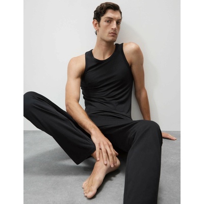 Marks & Spencer Горнище без ръкави от Supima® памук и модал Marks & Spencer черно Marks & Spencer | Cheren | МЪЖЕ | L