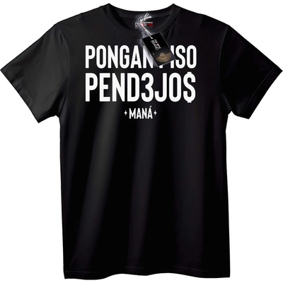 NOONEBRAND Тениска Pongan Piso Pend3jos - 2XL, White
