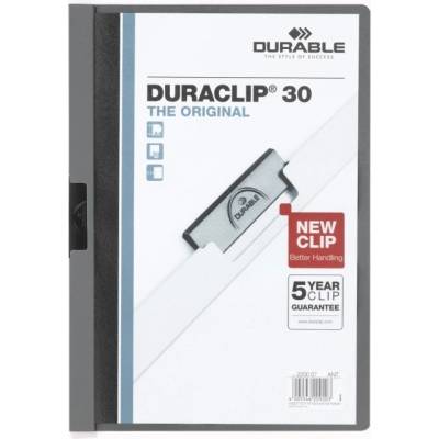 Durable Obal s klipom DURACLIP Original 30 antracitový