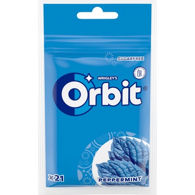 Wrigley's Orbit Žvýkačky peppermint sáček 64 g