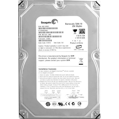 Seagate Barracuda 7200.10 250GB, SATAII, ST3250820AS