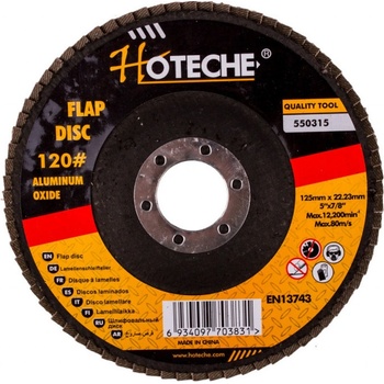 Hoteche Lamelový brusný kotouč 125 mm P120 HT550315