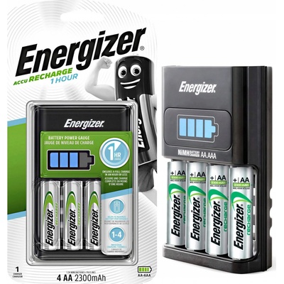 Energizer nabíjačka + 4x AA Extreme 2300 7638900421248