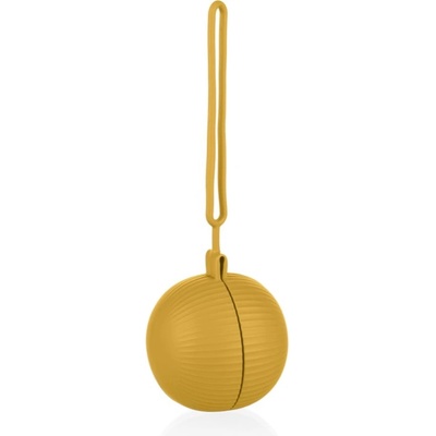 Zopa Silicone Pacifier Case Closable кутийка за биберон 0 m+ Mustard Yellow