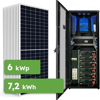 Ecoprodukt Hybrid Victron 6,96kWp 9,6kWh 3-fáz